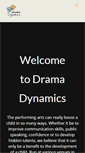 Mobile Screenshot of dramadynamics.co.za