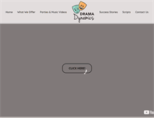 Tablet Screenshot of dramadynamics.co.za